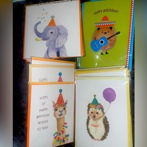 PAPYRUS KIDS CARDS 19 Total